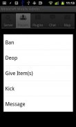 Mobile Admin for Minecraft (F) screenshot 1
