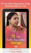 75 Top Sudha Ragunathan Songs screenshot 5