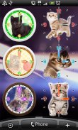 Cats Analog-Clocks Widget screenshot 3