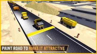 Heavy Duty Road Construction Machine:Excavator sim screenshot 5