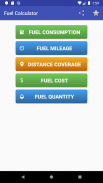Fuel Calculator | Cost, Mileage, Distance etc screenshot 0