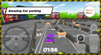 Extreme Purple Car Parking screenshot 11