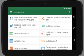 Learn Excel screenshot 5