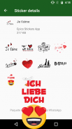 ANIMATED WAstickerApps I love you Stickers screenshot 3