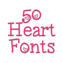 Fonts for FlipFont 50 Hearts Icon