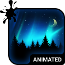 Aurora HD Live Wallpaper Theme Icon