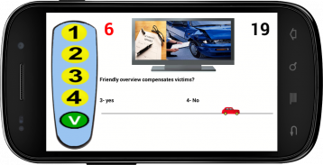 Driver's license exam 01 screenshot 2