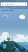 Frog weather screenshot 3