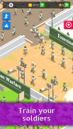 Idle Army Base: Tycoon Game screenshot 1