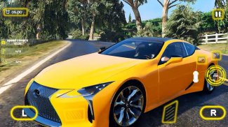 Extreme City Car Drive Simulator: Lexus LC 500 screenshot 2