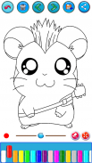 Livre de coloriage de hamster screenshot 3