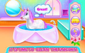 Cute Unicorn Caring & Dressup screenshot 4