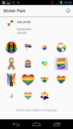 Icone di Gay Pride per WhatsApp screenshot 1