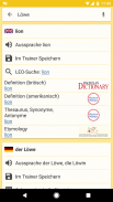 LEO dictionary screenshot 3