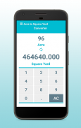 Acre to Square Yard Converter screenshot 5