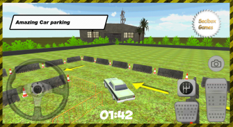 3 डी क्लासिक कार पार्किंग screenshot 5