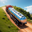 Oil Tanker Truck Drive Game 3D Icon