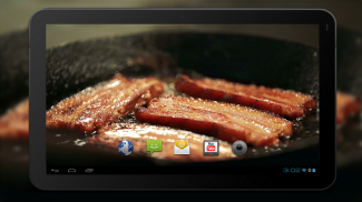 Fried Bacon Video Live Wallpaper screenshot 4