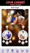 Love Locket Photo Frame - Dual Frame screenshot 1