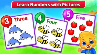 学习 123 个数字：儿童游戏 2-5 岁 screenshot 5