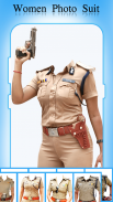 Women Police Photo Suit Editor - Fashion Police screenshot 1