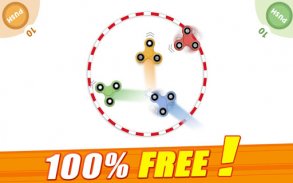Hand Spinner : 4 players game screenshot 8