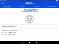 AirVPN Eddie Client GUI screenshot 5
