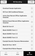 Warrant Officer (WO) Recruiting screenshot 0