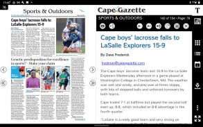 Cape Gazette eEdition screenshot 3