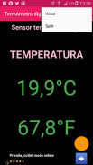 Digital thermometer screenshot 2