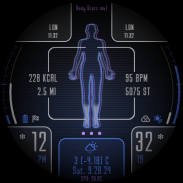 Body Scanner Watch Face screenshot 6