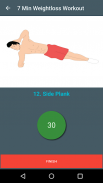 7 Min Weight loss workout free screenshot 3