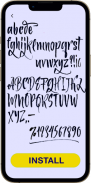 Script Fonts for FlipFont screenshot 4