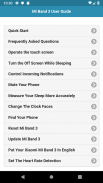 User Guide for Mi Band 3 screenshot 2