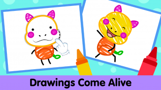 Kids Drawing & Colouring Pages screenshot 6
