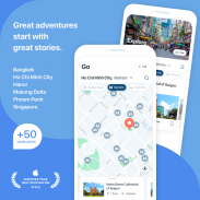 TaleCity: Audio Travel Guide, Map & Planner screenshot 0