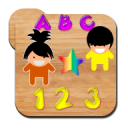 ABCde aprendizaje de los niños Icon