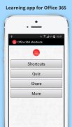 2017/2018 O_365 Pro Shortcuts screenshot 0