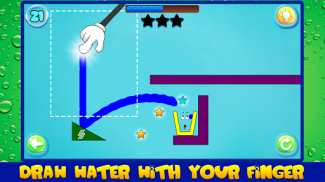Water Draw: Unique Physics Puzzle screenshot 0