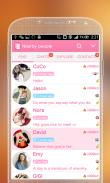 Pink theme for SayHi! screenshot 0