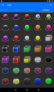 Cracked Blue Orange Icon Pack screenshot 10