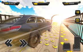 スピードバンプカークラッシュランプレース3d screenshot 1