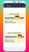 BMI calculate Body Mass Index screenshot 1