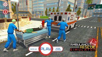 Emergency Rescue Ambulance Driving Simulator 2019 screenshot 4