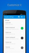 Counter Widget for Android screenshot 2