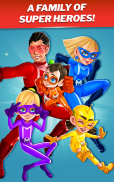 SuperHeroes Blast: A Family Match3 Puzzle screenshot 1