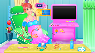 Pregnant Mommy Daily Care Game screenshot 0