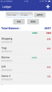 Personal Ledger - Daily Income/Expense Manager screenshot 1