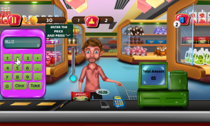 खजांची सुपरमार्केट बच्चों खेल screenshot 2