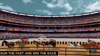 Horse Cart Racing Simulator screenshot 0